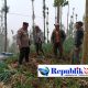 Bhabinkamtibmas Polsek Tosari Pantau Lahan Bawang Prei, Dukung Program Ketahanan Pangan Nasional