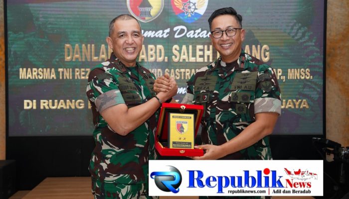 Perkuat Hubungan Antar Matra, Pangdam V/Brawijaya Terima Courtesy Call Danlanud Abdulrachman Saleh