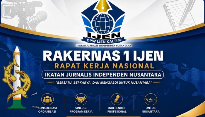 Ketua Umum IJEN Ali Masykur Ajak Seluruh Anggota IJEN Jaga Kekompakan Jelang Rakernas 2026 di Surabaya