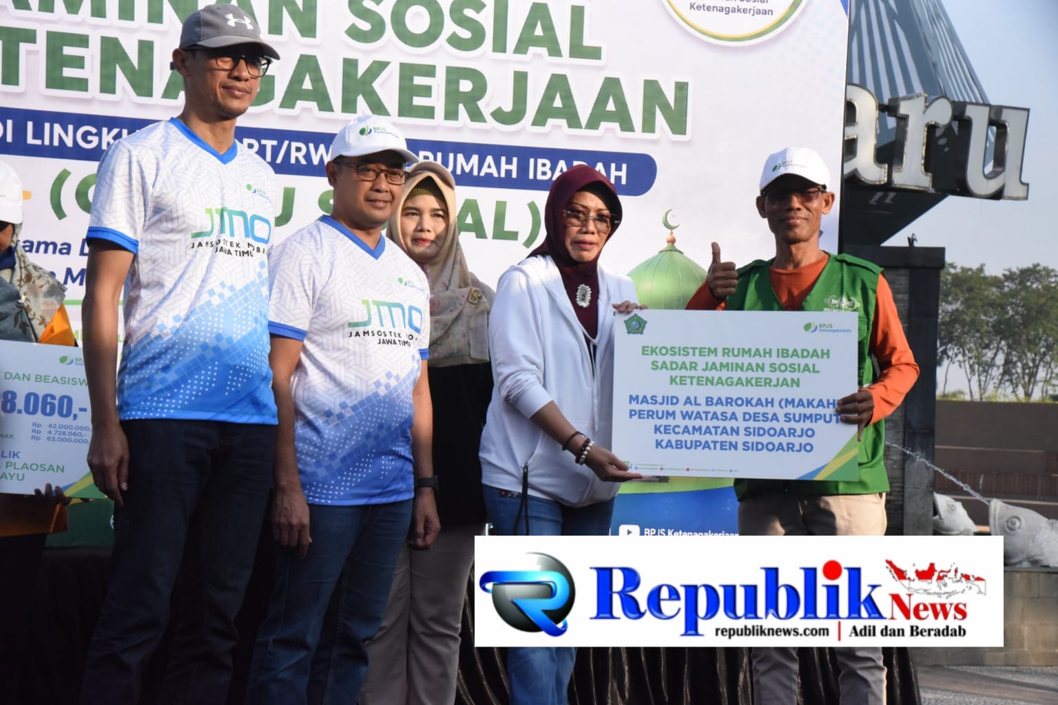 Foto : Pemkab Sidoarjo meluncurkan program Gardu Sosial