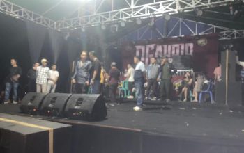 Respons Cepat Laporan 110, Polsek Sungkai Utara Bubarkan Hiburan Orgen Tunggal di Padang Ratu