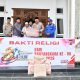 Bakti Religi HUT Bhayangkara Ke-80, Polres Aceh Timur Serahkan 100 Sak Semen untuk Dayah Abu Paya Pasi