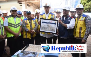 Bupati Sidoarjo Dampingi Menko AHY Tinjau Pembangunan Kembali Ponpes Al-Khoziny