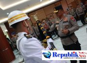 Foto : Polda Jatim jelang Hari Bhayangkara ke-80 gelar upacara pemuliaan nilai luhur Tribata.