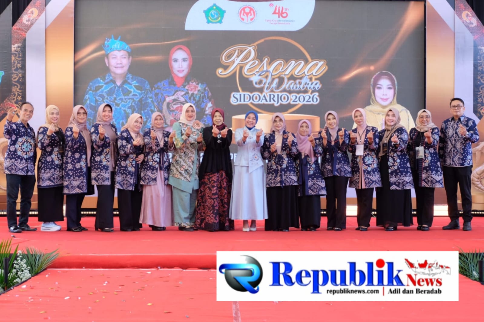 Foto: Pesona Wastra Sidoarjo 2026 resmi dibuka.