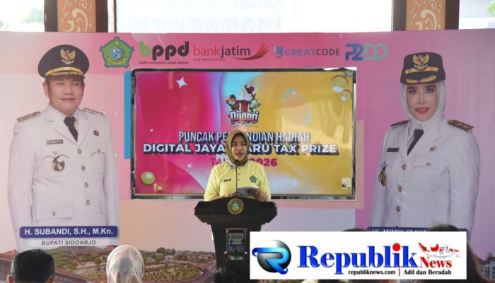 Pemkab Sidoarjo Apresiasi Wajib Pajak, Wabup Mimik Idayana Undi Beragam Hadiah DIJAPRI 2026