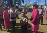 24 Personil Polres Bitung Naik Pangkat, Kapolres AKBP Albert Zai ; ” Bukti Dedikasi dan Profesionalisme Dalam Bertugas” ‎