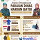 Pemkab Sidoarjo Wajibkan ASN Kenakan Batik Khas dan Udeng Pacul Gowang, Perkuat Identitas Budaya Lokal