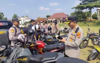 Tim Verifikasi Itwasda Polda Lampung Lakukan Pengecekan Fisik di Polres Lampung Utara Jelang Sertijab Kapolres