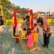 Pengamanan Humanis Polwan Polresta Sidoarjo di Car Free Day Alun-alun