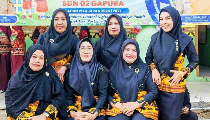 Hari Ke Empat MPLS. SD Negeri 02 Gapura Giat Senam Dan Mewarnai