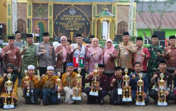 Wakapolres Lampung Utara Hadiri Penutupan MTQ ke-45, Berlangsung Aman dan Kondusif