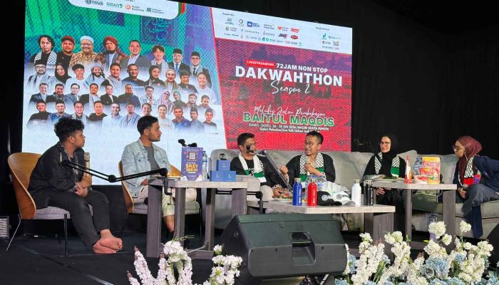 Ciomy Konsisten Dukung Dakwah, Hadir dalam Dakwahthon Season 2 untuk Palestina