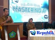 Foto : Diskominfo Sidoarjo mengadakan pelatihan gratis AI gratis.