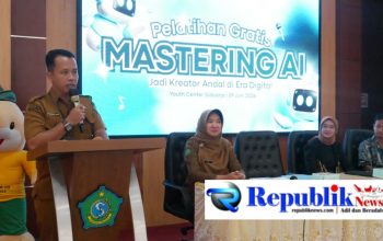 Foto : Diskominfo Sidoarjo mengadakan pelatihan gratis AI gratis.