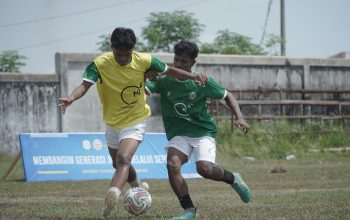 Medco E&P Malaka dan PSS Sleman Latih 37 Pesepak Bola Muda dan 19 Pelatih Aceh Timur