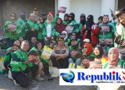 Foto : Polrestabes Surabaya menyalurkan paket sembako di Hari Bhayangkara ke-80.