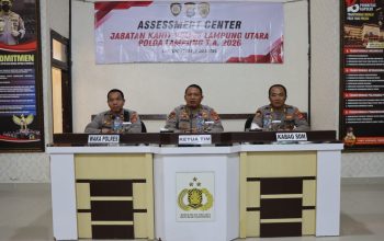 Biro SDM Polda Lampung Gelar Assessment Center Jabatan Kanit di Polres Lampung Utara