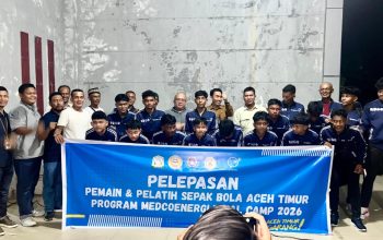 Sebanyak 15 Pesebak Bola Aceh Timur Diboyong Latihan Ke PSS Sleman