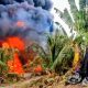 DLH Aceh Timur Fokus Tangani Dampak Lingkungan Kebakaran Minyak, Status Ilegal Diserahkan ke Pihak Berwenang