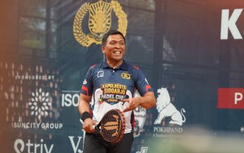 Polresta Sidoarjo Gelar Turnamen Padel, Meriahkan Hari Bhayangkara Ke-80
