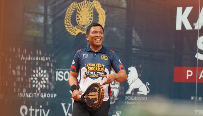Polresta Sidoarjo Gelar Turnamen Padel, Meriahkan Hari Bhayangkara Ke-80