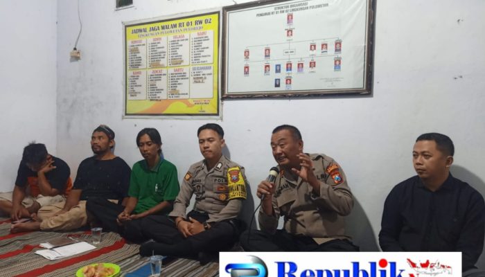 Polres Mojokerto Kota Sapa Warga Lewat Cangkru’an Diskusi Kamtibmas, Perkuat Silaturahmi Dan Jaga Kondusivitas