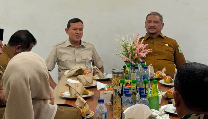 Wagub Aceh dan Bupati Aceh Tamiang Bahas Percepatan Rehabilitasi Pascabencana di Koramil Rantau