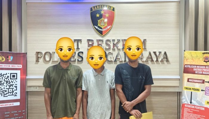 Sat Reskrim Polres Nagan Raya Kembali Lakukan Penindakan Penyalahgunaan BBM Bersubsidi, Tiga Tersangka Ditahan