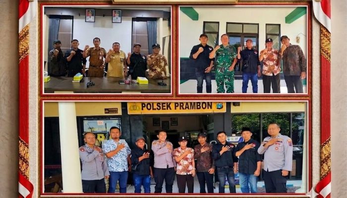 Perkuat Sinergisitas, Ormas Jawara Bersatu Kunjungi Forkopimka Kecamatan Prambon