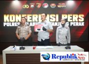 Foto : Barang bukti yang diamankan.