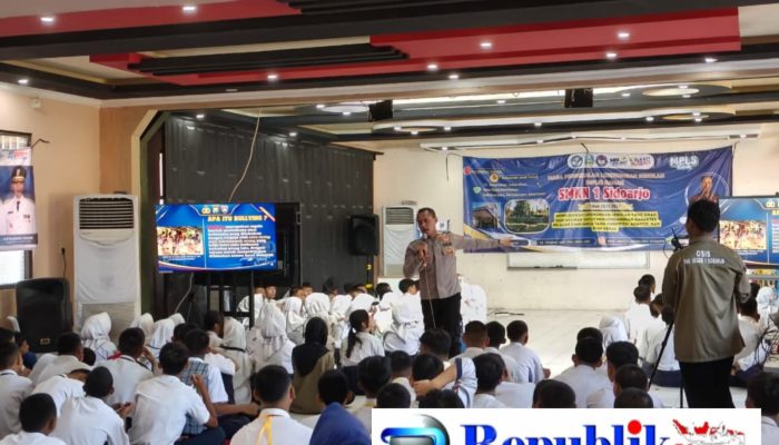 Polresta Sidoarjo Ajak Pelajar Disiplin dan Peduli Kamtibmas