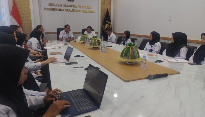 ‎Pastikan Dampak Pelatihan Berkelanjutan, Bapelkum Bitung Laksanakan Monev Pasca Pelatihan di Kanwil Kemenkum Sulsel