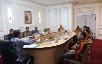 Pemkab Lampura terima Audensi MPC Pemuda Pancasila