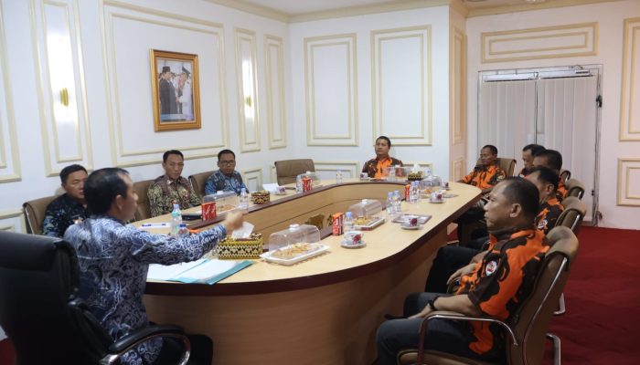 Pemkab Lampura terima Audensi MPC Pemuda Pancasila