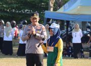 Tahun Ajaran Baru, Kapolres Magetan Tanamkan Karakter Pelajar dalam MPLS: Disiplin, Integritas dan Anti Bullying