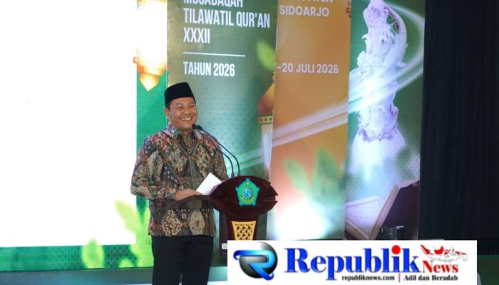 Bupati Subandi Resmi Buka MTQ XXXII Kabupaten Sidoarjo 2026, Diikuti 520 Peserta dari 18 Kecamatan