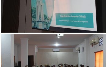 Foto : Lapas Sidoarjo jadi tuan rumah pelatihan program TBC.