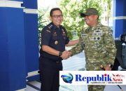 Foto : Danrem dan Beacukai Jawa Timur satukan langkah untuk Jawa Timur.