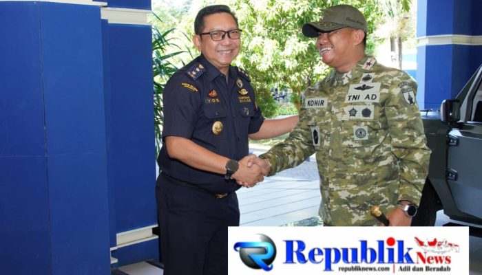 Danrem Dan Beacukai Jawa Timur Satukan Langkah Untuk Jawa Timur