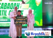 Foto : Kecamatan Gedangan juara umum MTQ ke-32.