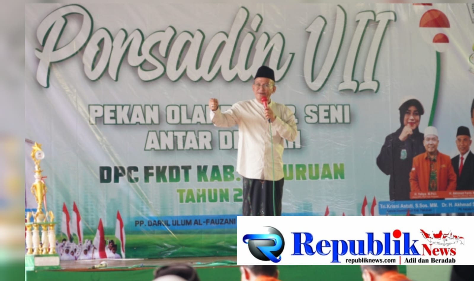 Foto Wabup Pasuruan Gus Shobih buka Peradi .