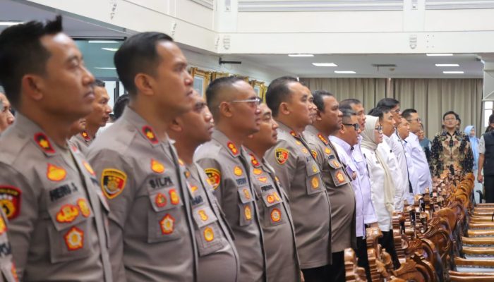 Kapolres Lampung Utara Hadiri Entry Meeting Penilaian Maladministrasi Penyelenggaraan Pelayanan Publik Tahun 2026