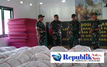 Foto : Danrem 084/BJ, Brigjen TNI Kohir mengunjungi Denbekang V/4.B.Surabaya.