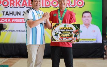 1.940 Atlet Juara Porkab Sidoarjo Terima Reward, Pemkab Bidik Juara Umum Porprov Jatim 2027