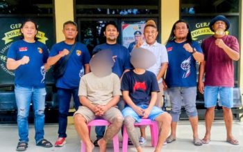 Dua Pelaku Penganiayaan  Berhasil Sergap Tim Gabungan Polsek Maesa dan Resmob dan Tim Timur Polres Bitung ‎