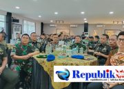 Foto : Tongkat komando berganti,Semangat pengabdian tetap menyala di Denpom V/4 Brawijaya.