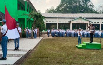 Police Goes to School, Satlantas Polres Lampung Utara Edukasi Pelajar SMAN 3 Kotabumi tentang Keselamatan Berlalu Lintas