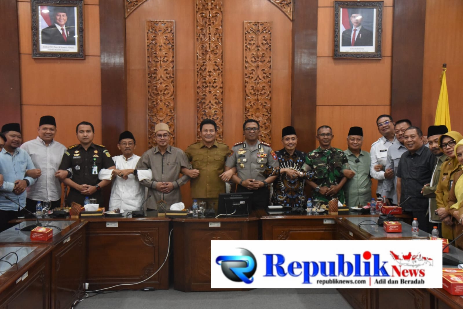 Foto : Forkominda Sidoarjo siapkan operasi besar-besaran berantas miras ilegal dan prostitusi terselubung.