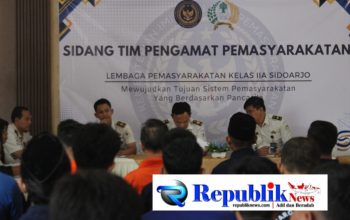 Foto : Lapas IIA Sidoarjo memberikan layanan kepada warga binaan.